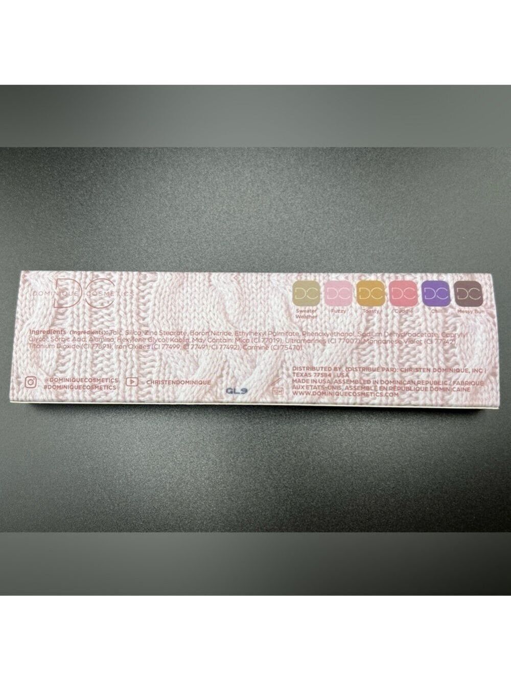 Dominique Cosmetics Sweater Weather Eyeshadow Palette - Picture 2 of 7
